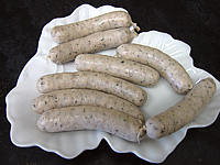 Saucisses de Nuremberg