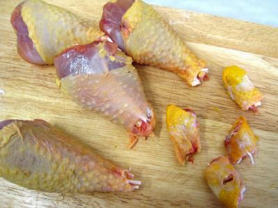 Abattis et pilons en blanquette - 11.1