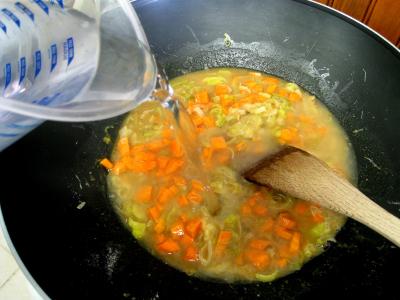 Velouté de cèpes à la landaise et son béret - 22.2