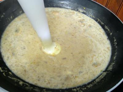 Velouté de cèpes à la landaise et son béret - 26.1