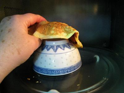 Coupelles de crêpes farcies aux encornets - 19.2