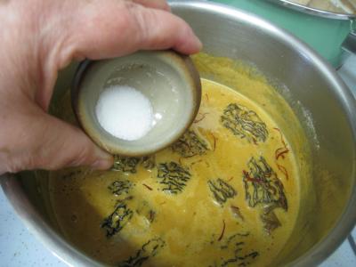 Noix de Saint-Jacques aux morilles et à la purée de marrons - 15.1