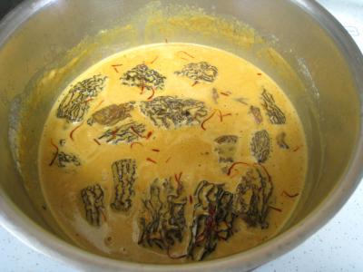 Noix de Saint-Jacques aux morilles et à la purée de marrons - 16.1