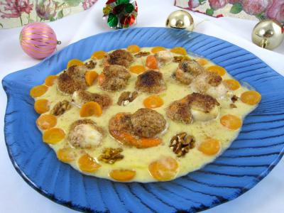 Image : recette Noix de Saint-Jacques au cidre et aux noix