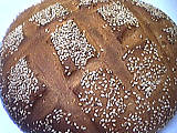 Cuisson du pain sésame