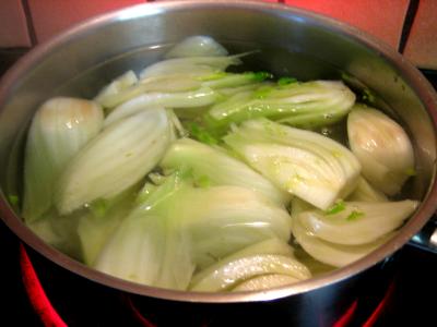 Chapon aux pommes et légumes avec sauce au champagne et armagnac - 12.1