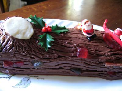Recette Bûche de Noël au chocolat