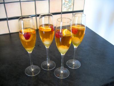 cocktail au champagne