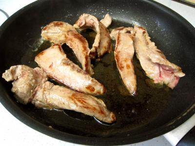 Aiguillettes de canard au whisky - 9.3