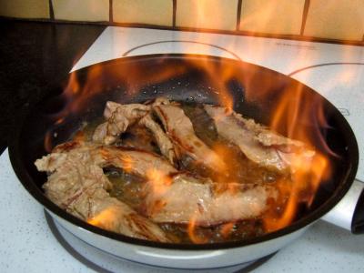 Aiguillettes de canard au whisky - 10.1