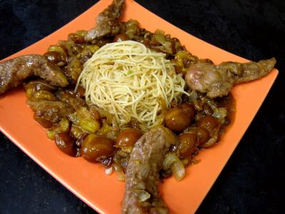 Recette Aiguillettes de canard aux mirabelles