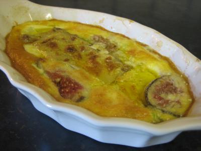 flan de foie gras aux panais