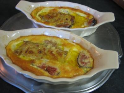 Recette Flans de foie gras aux panais et aux figues