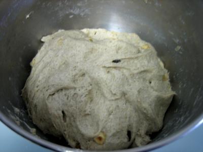 Couronne aux châtaignes, noix et raisins secs - 9.1