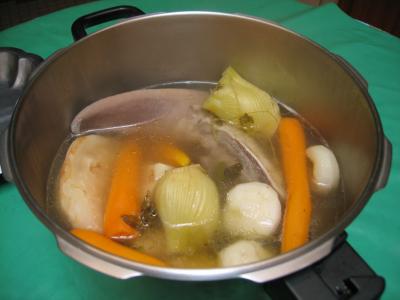 Recette Langue de boeuf en pot au feu