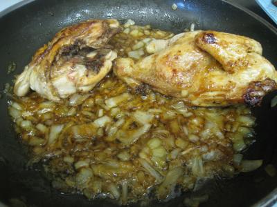 Coquelet au miel et sa purée de navets - 14.3