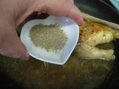 Coquelet au miel et sa purée de navets - 15.3
