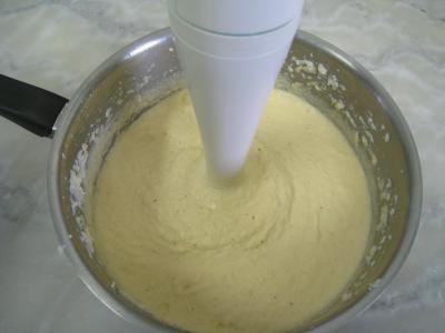 Flans de chou-fleur et sa sauce crémée - 12.2