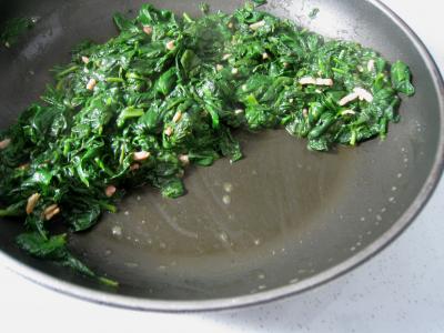 Galettes d'épinards aux oeufs de saumon - 4.3