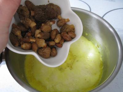 Aiguillettes à l'Amaretto et aux pois gourmands - 6.4