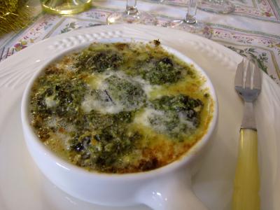 Escargots à l'anis