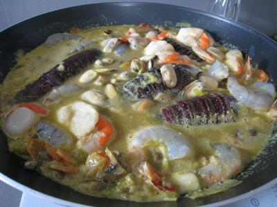 Recette Soupe de crustacés et de lotte