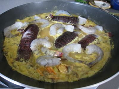 Soupe de crustacés et de lotte - 9.4
