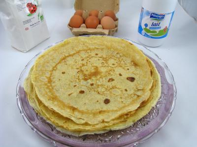 Recettes rapides : Assiette de crêpes