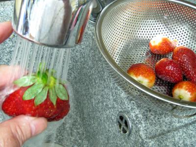Bananes et fraises chantilly - 1.1