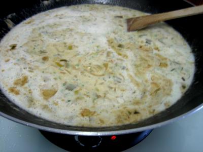 Recette Soupe à l'oignon et aillette à la crème