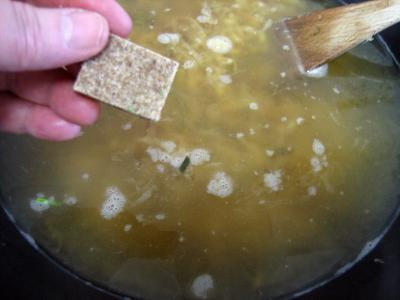 Soupe à l'oignon et aillette à la crème - 5.3