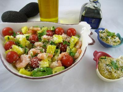 Cuisine antillaise : Salade exotique d'ananas