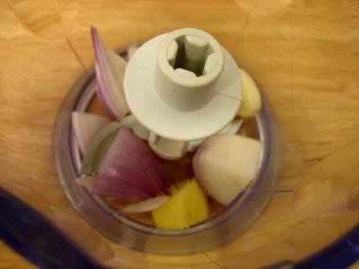 Amuse-bouche aux crudités et sa sauce "ricotta" - 8.1