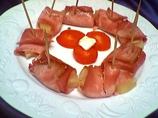 Image : recette Ananas au jambon
