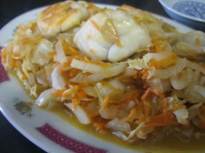 Recette Lotte à l'aigre douce façon chinoise