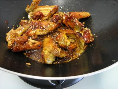 Recette Ailes de poulet au miel