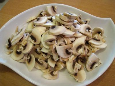 Crêpes aux épinards, aux champignons et son saumon fumé - 5.1