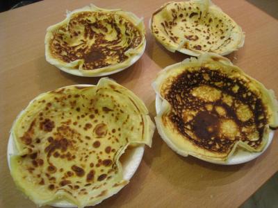 Crêpes aux épinards, aux champignons et son saumon fumé - 10.3