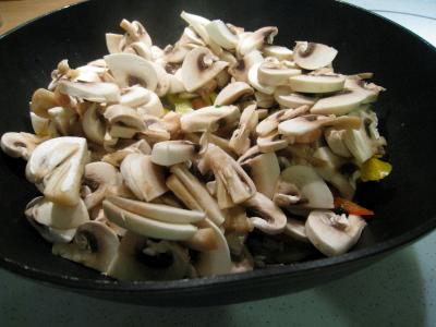 Crêpes aux épinards, aux champignons et son saumon fumé - 6.4