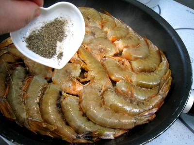 Crevettes à l'anis et sauce à l'orange - 7.3