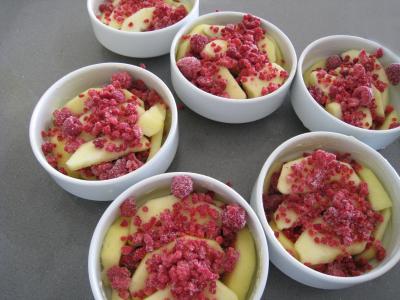 Apple crumble aux framboises et aux pommes - 8.2