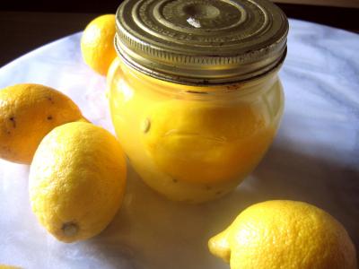 Recette Citrons confits
