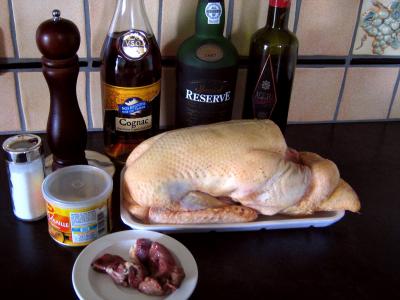 Ingrédients pour la recette : Canard et sa sauce au foie