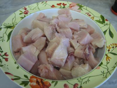 Fondue à l'espadon et sa sauce au citron et au marsala - 6.3