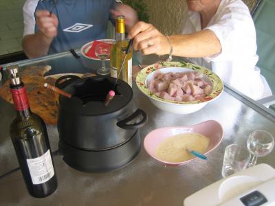 Fondue à l'espadon