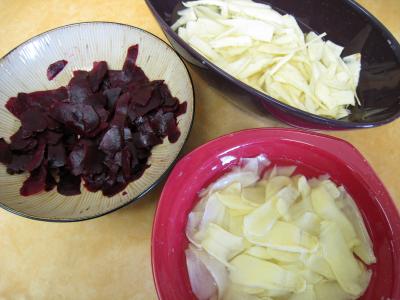 Chips pommes de terre, panais et betteraves rouges - 4.1