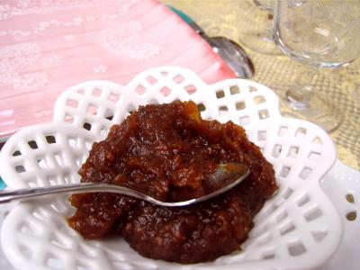 Image : recette Chutney aux dattes et aux carottes