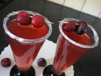Recette Cocktail au Bourbon et aux cerises