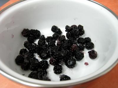 Cocktail de crème de mûres à l'armagnac - 1.2