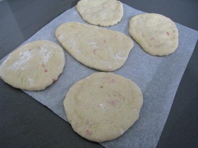 Fougassettes aux lardons - 9.1